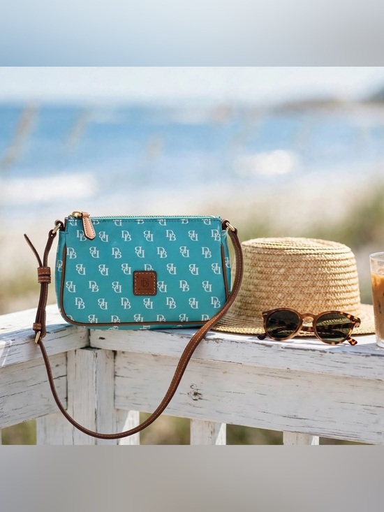 Dooney & Bourke Handbags - Dooney & Bourke Gretta Katie Crossbody in seafoam
